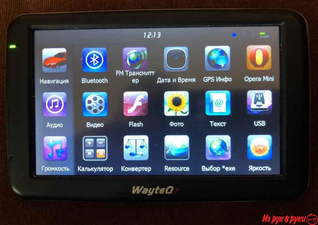 Навигатор WayteQ GPS X960BT