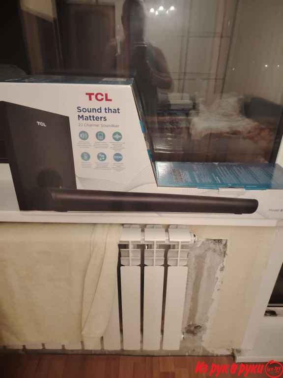 Продаю саундбар TCL S522W. Куплен две недели назад в МТС. Мощность Сау