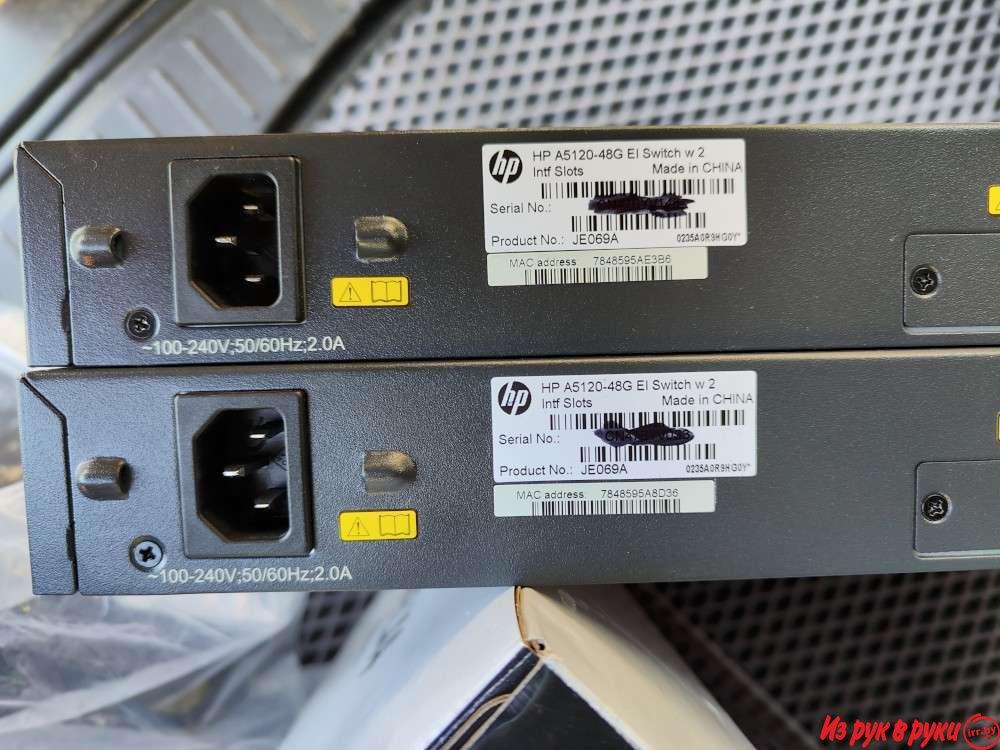 Коммутатор JE069A HP 5120-48G EI Switch with 2 Slots
Коммутатор очень 