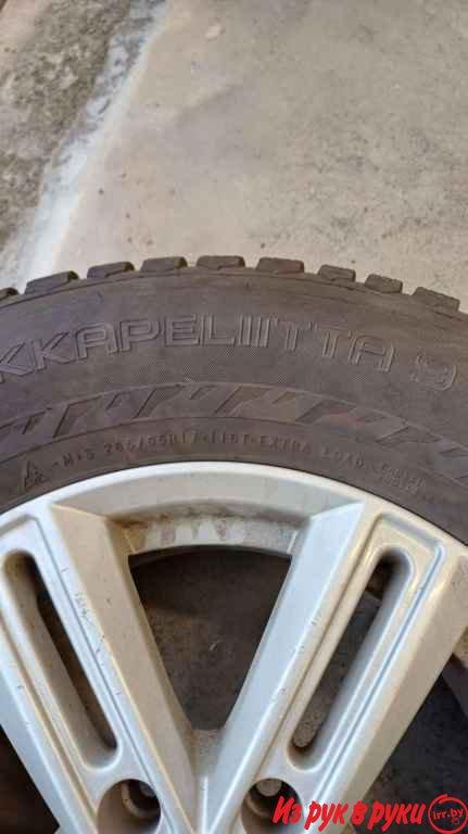 Nokian Tyres Hakkapeliitta 265/65 R17

Шины комплектом с литыми диск