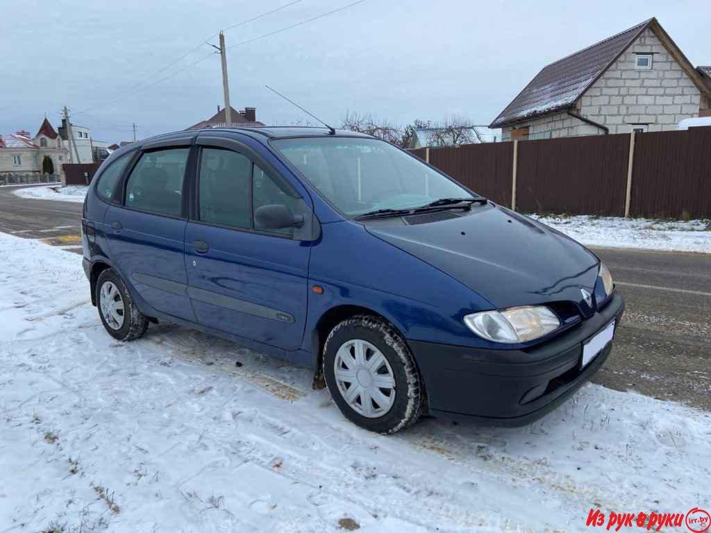 Renault Scenic, минивэн, 1998 г.в., механика, 1600 л, цвет: синий