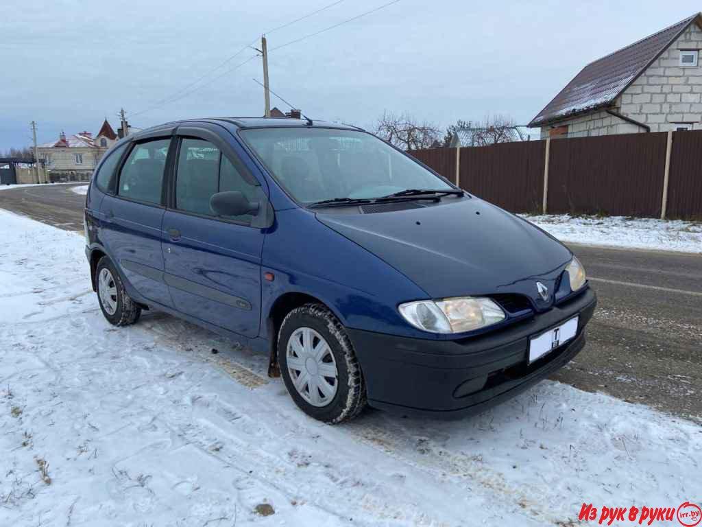 Renault Scenic, минивэн, 1998 г.в., механика, 1600 л, цвет: синий