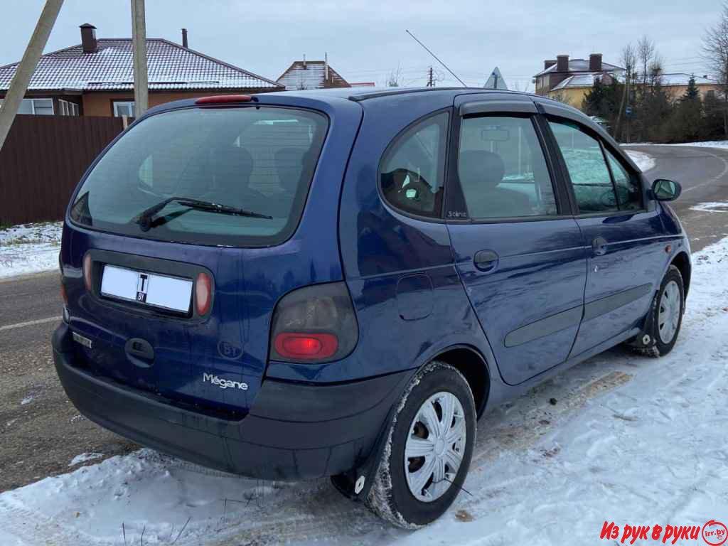 Renault Scenic, минивэн, 1998 г.в., механика, 1600 л, цвет: синий