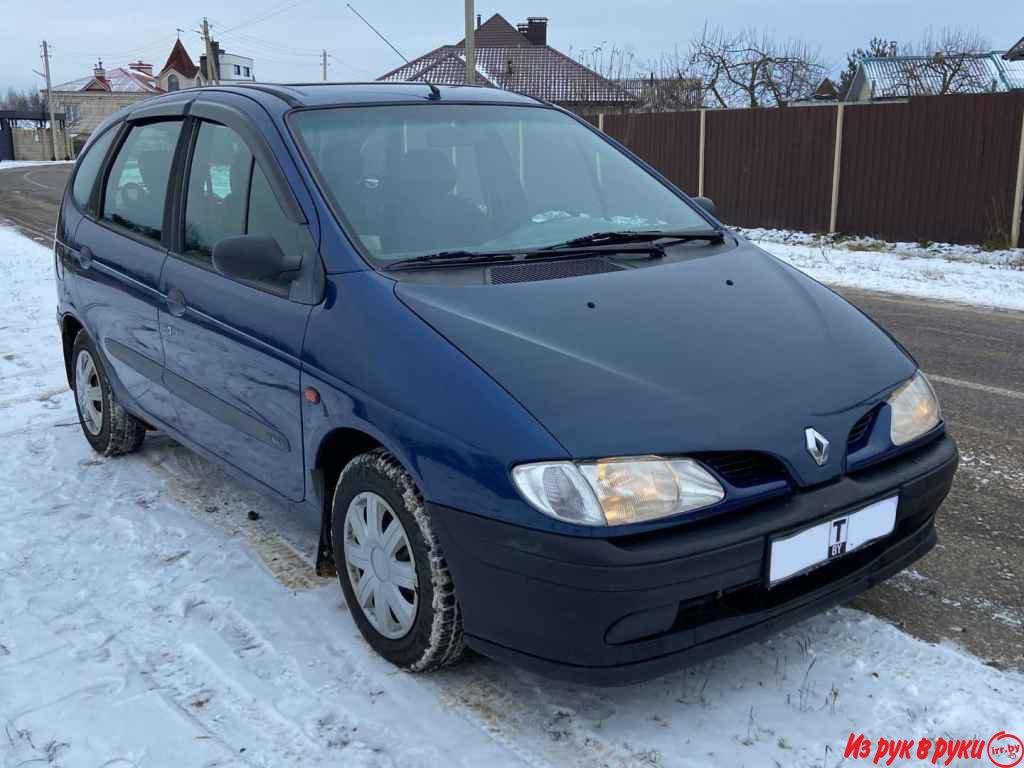 Renault Scenic, минивэн, 1998 г.в., механика, 1600 л, цвет: синий