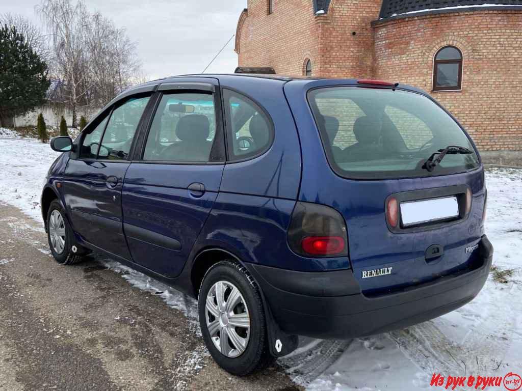 Renault Scenic, минивэн, 1998 г.в., механика, 1600 л, цвет: синий