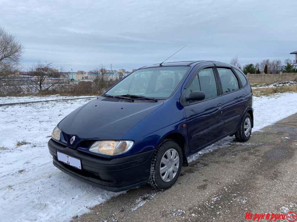 Renault Scenic, минивэн, 1998 г.в., механика, 1600 л, цвет: синий