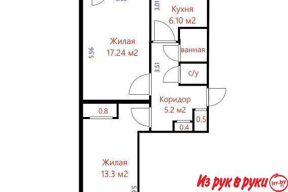 Продажа 2комнатной квартиры

пр-т Рокоссовского, д.51

(микрорайон «Се