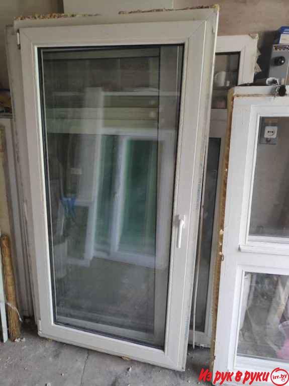 Окна пвх, профиль Veka. KBE. rehau.
430*2230 ц. 40р. глухое. Разделено