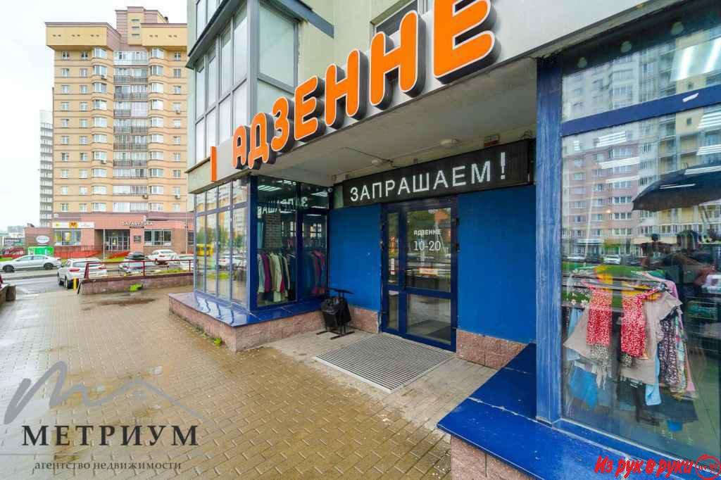 Торговое помещение 161,6 м2 с панорамным остеклением на Л.Беды, 39