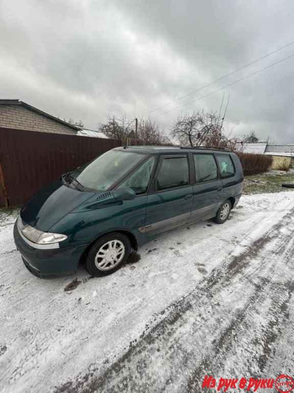 Renault Espaсe, минивэн, 1998 г.в., 2.2 л, цвет: зеленый