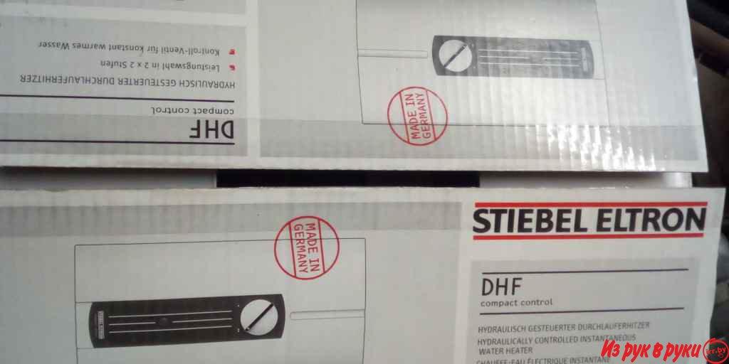 Проточный Водонагреватель Stiebel Eltron с гидравлическим управлением.