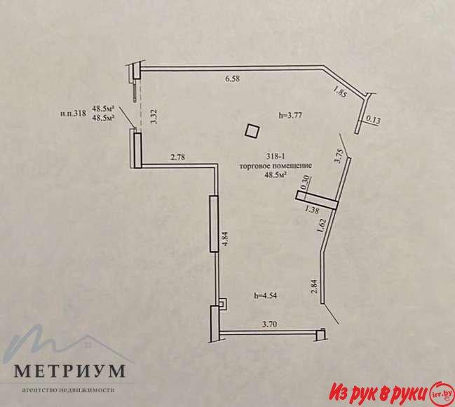 Торговое помещение 48,5 м2 по Брилевской, 27