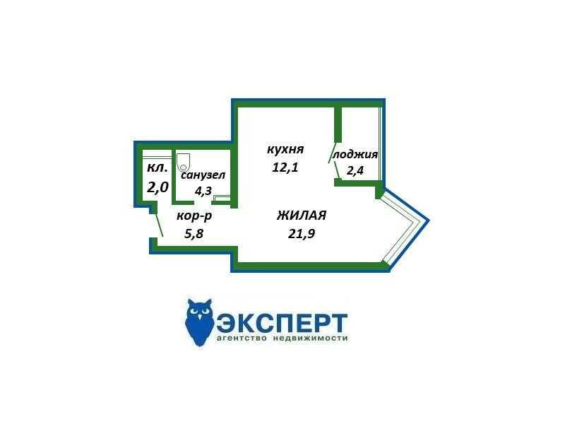 Отличная квартира студия в кирпичном доме возле метро Уручье