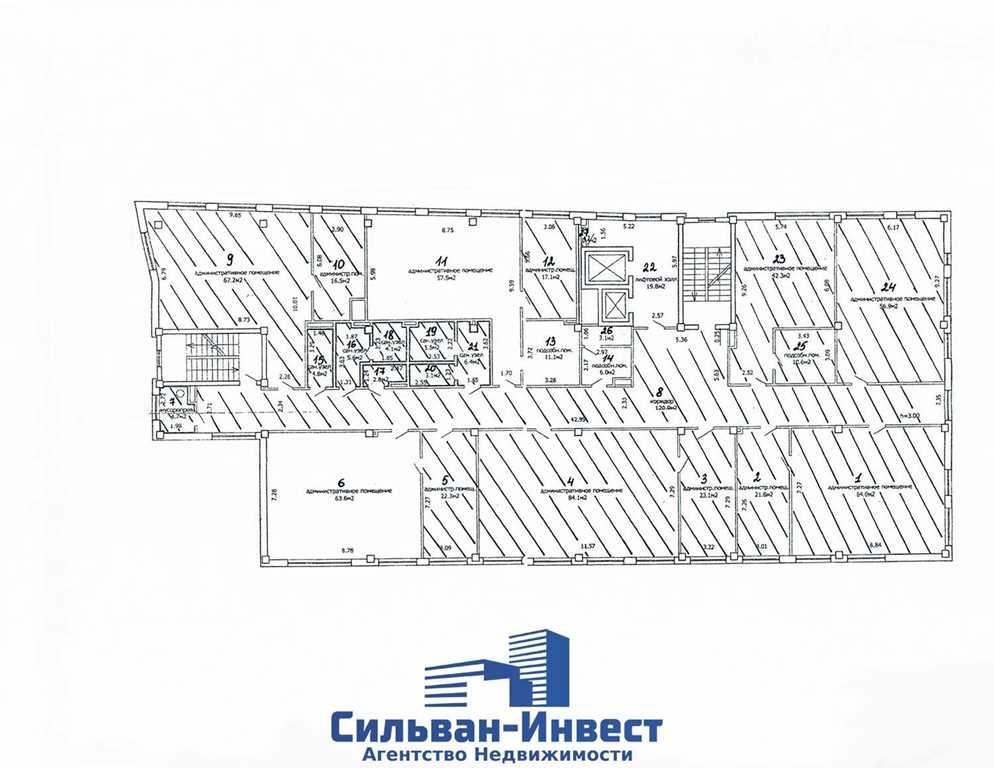 Продажа офисных помещений - Минск, Краснозвездная, 18/Б