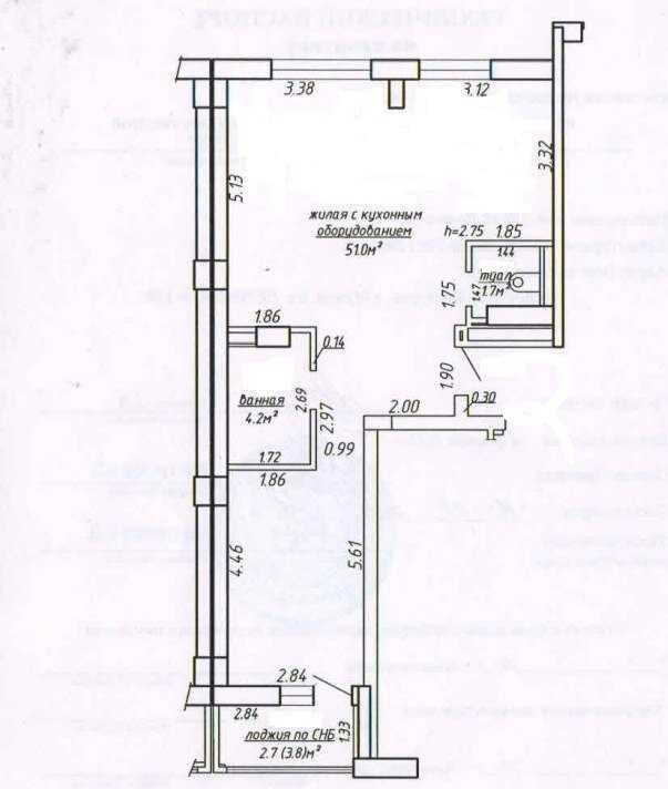 2-комнатная квартира по ул. Репина, 4