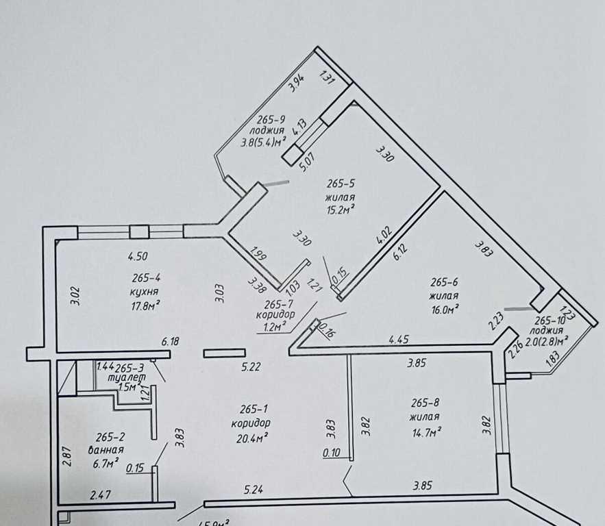 Продажа 3-х комнатной квартиры в г. Минске, ул. Пташука, дом 11