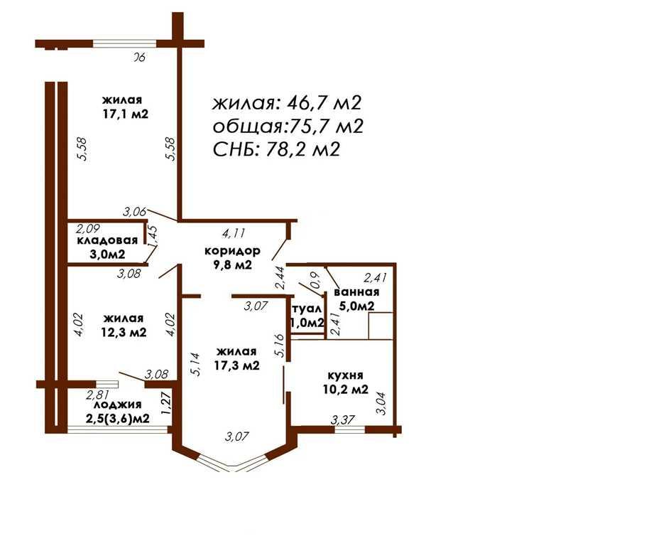 Продажа 3-х комнатной квартиры в г. Минске, ул. Гурского, дом 44-2