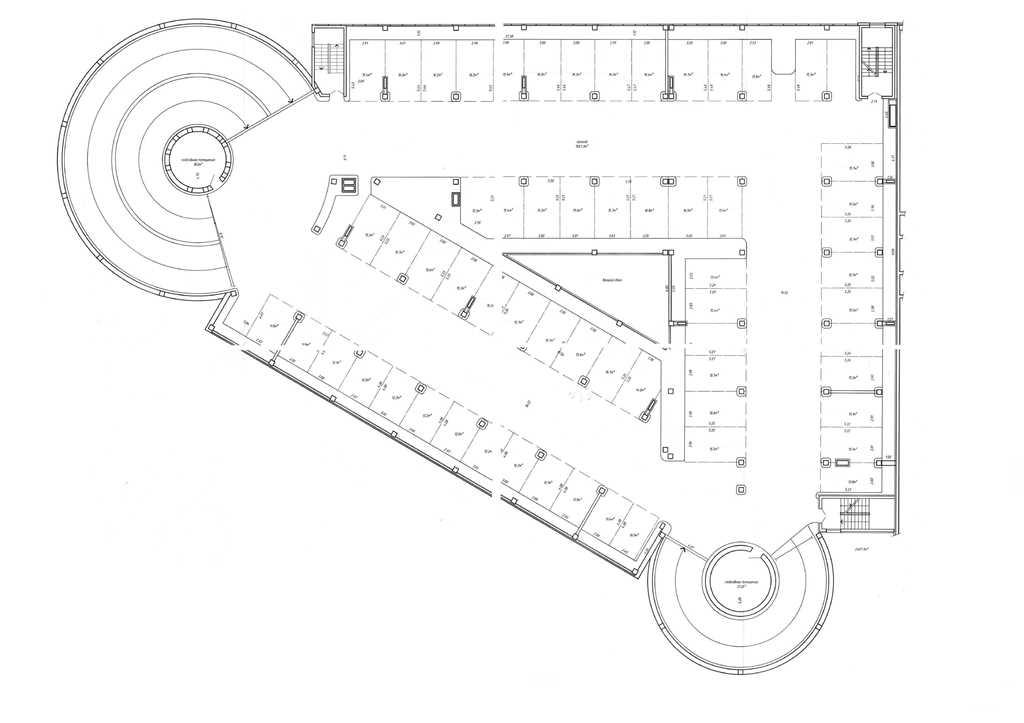 Продажа офиса 2487,9 м.кв. open space на Гамарника 30