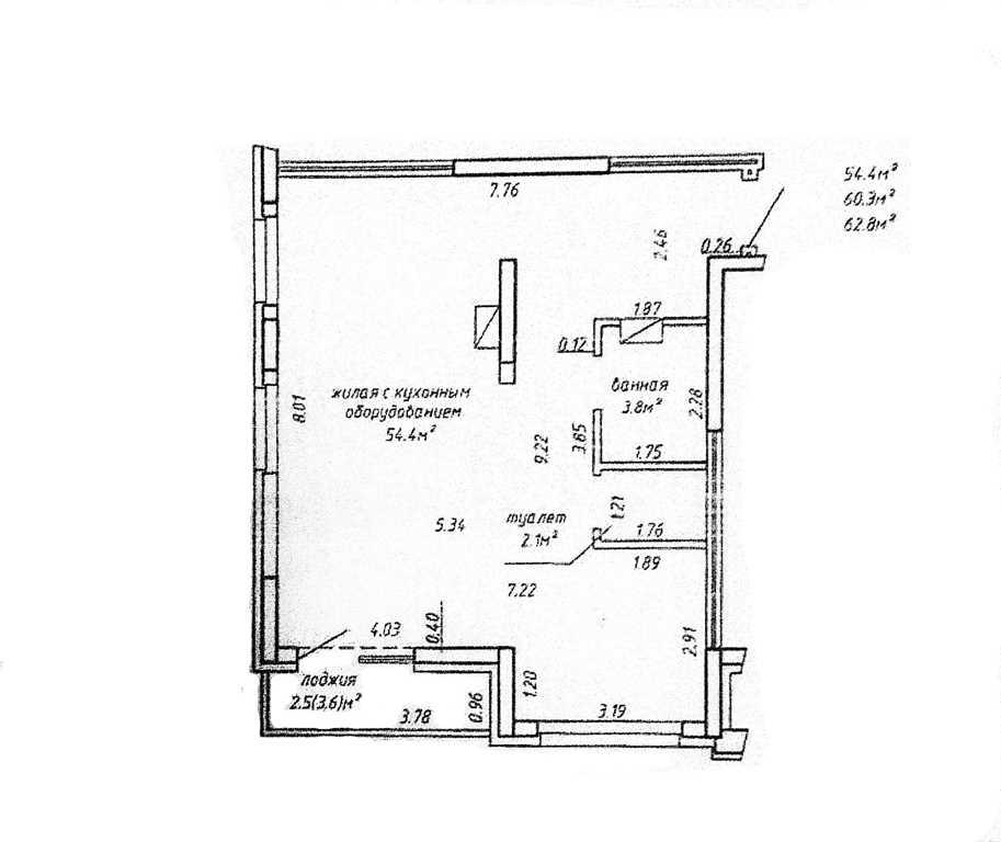 Продажа 2-х комнатной квартиры в г. Минске, просп. Мира, дом 4