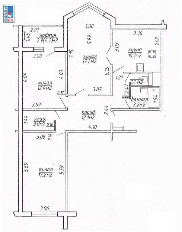 Продажа 3-комнатной квартиры -  ул. Колесникова, 37