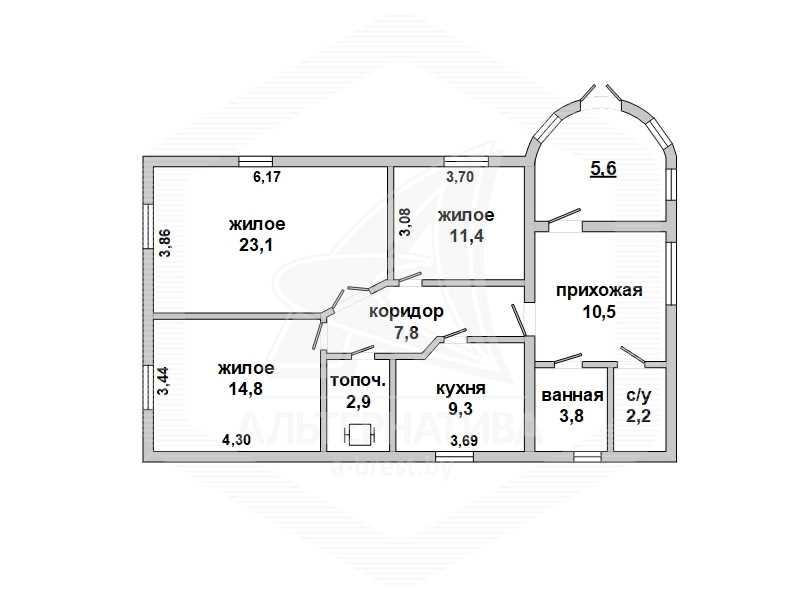 Продажа жилого дома в Каменецком районе, г. Высокое