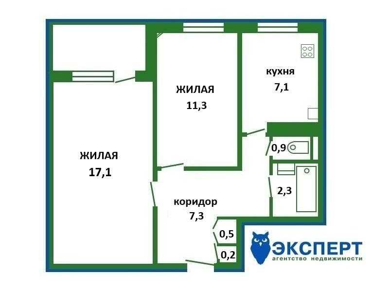 Продажа 2-х комнатной квартиры в г. Минске, ул. Бакинская, дом 10