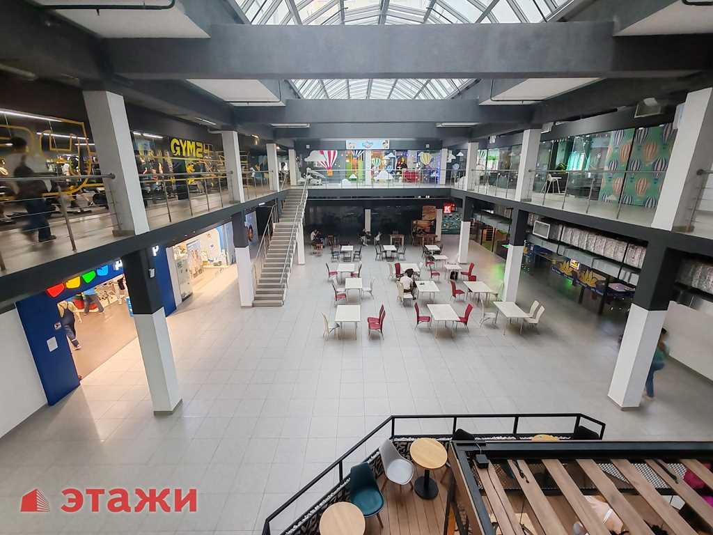 Торговое помещение 1111,9 м.кв. open space на 2 этаже ТЦ "Океан"