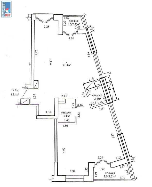 Продажа 3-х комнатной квартиры в г. Минске, ул. Кропоткина, дом 61