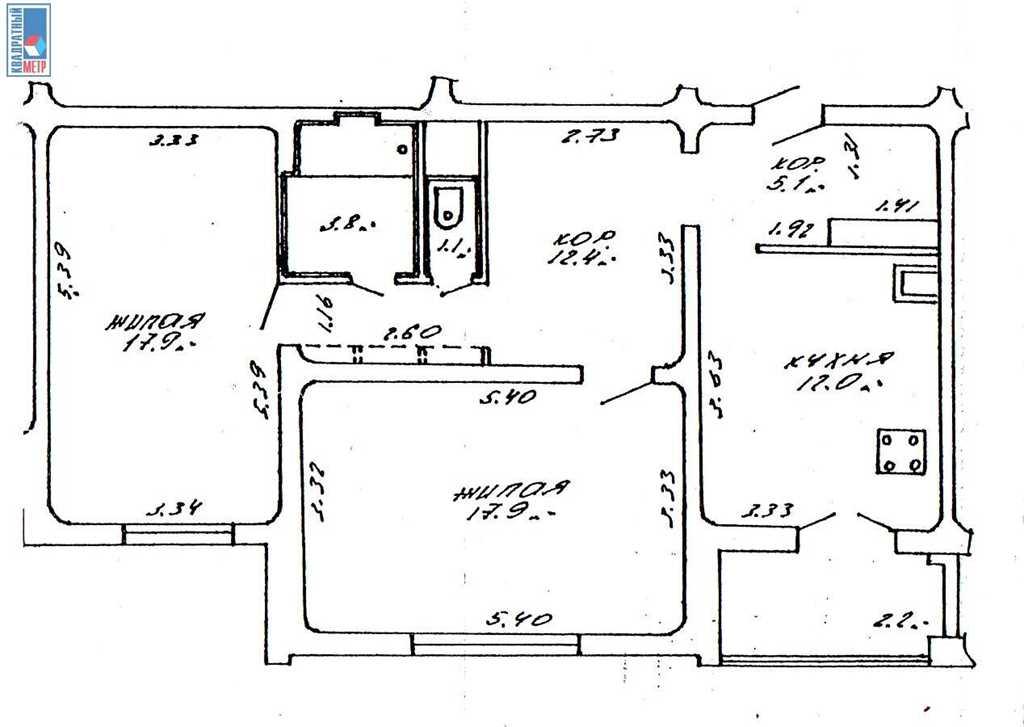 Продажа 2-х комнатной квартиры в г. Минске, ул. Мазурова, дом 20