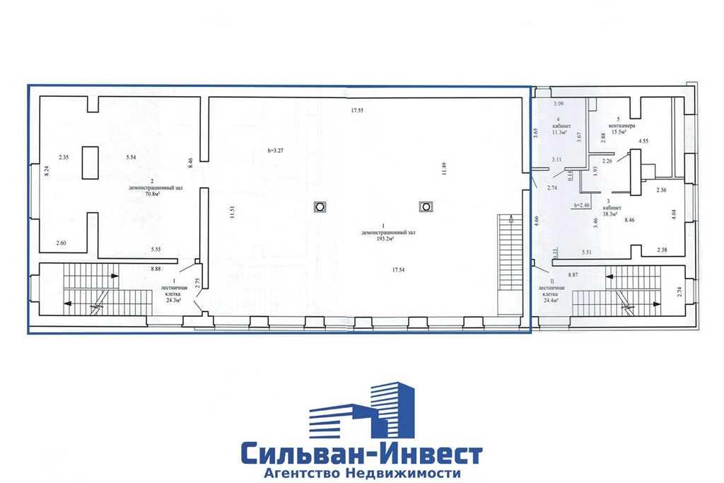 Продажа торговых помещений (арендный бизнес) в статусной локации - Мин