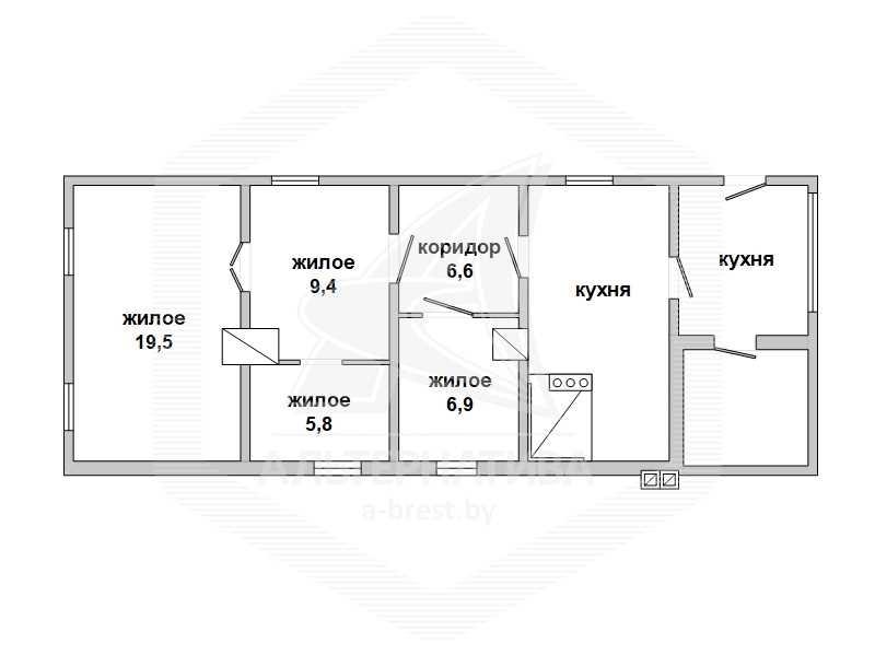 Продажа жилого дома в Каменецком районе, г. Каменец