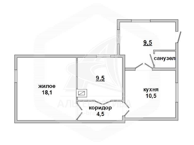 Продажа части жилого дома в Бресте, КИЕВКА