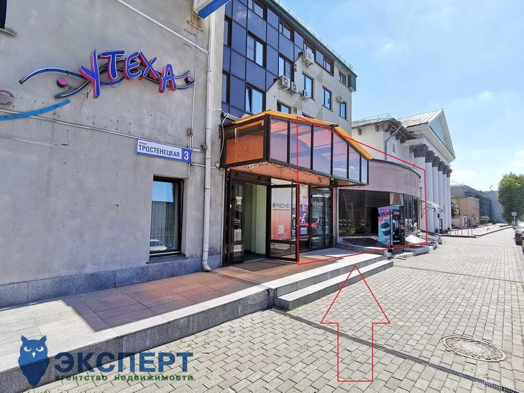 Аренда торгового помещения 396,7 м2 по ул. Тростенецкая д.3, г. Минск