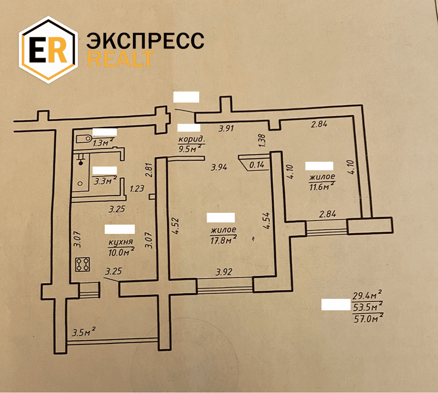 Продажа 2-х комнатной квартиры в г. Бресте, ул. Воровского