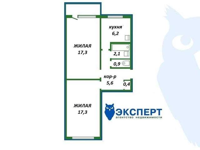 Продается 2 ком квартира в 10 минутах ходьбы от ст.м. Тракторный завод