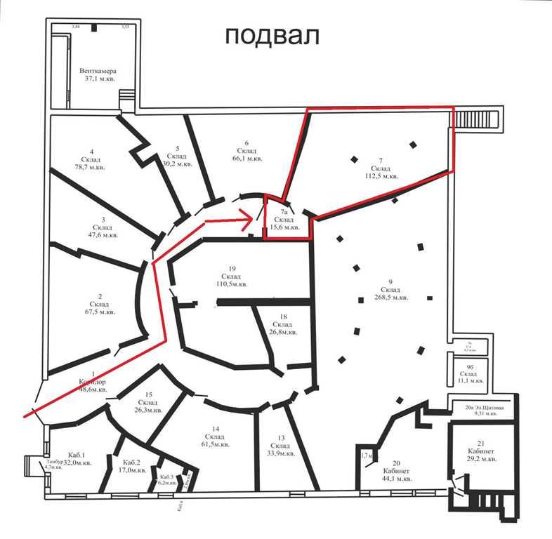 Аренда помещения 128 м.кв. на Свердлова 23