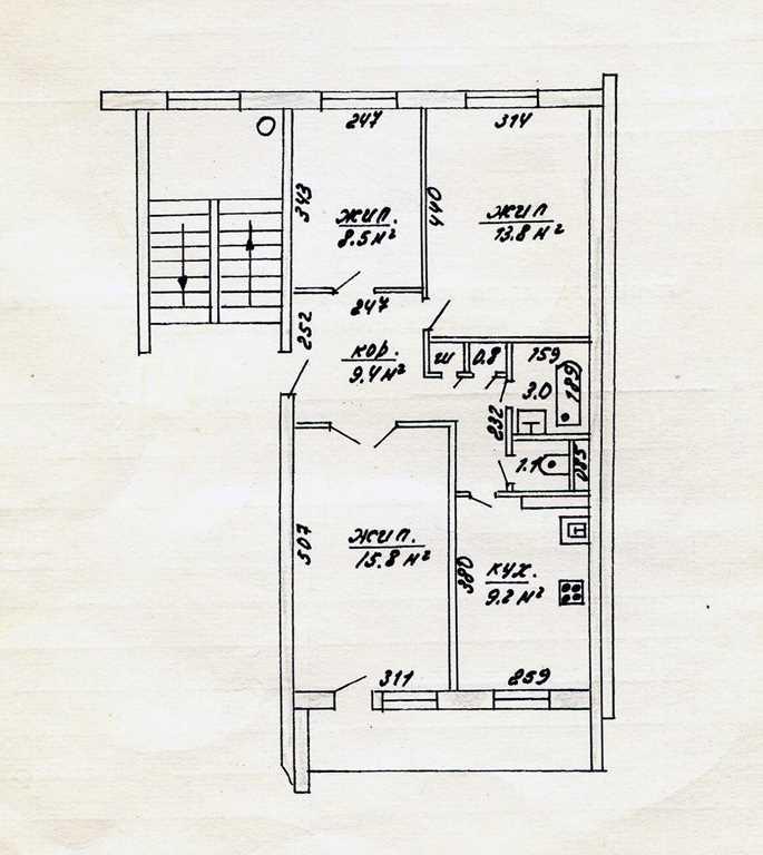 Продажа 3-х комнатной квартиры, г. Жодино, ул. Советская, дом 37