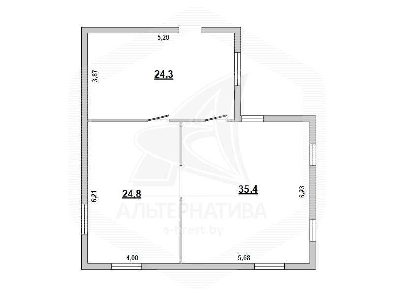 Продажа коробки дома в Каменецком районе, г. Каменец