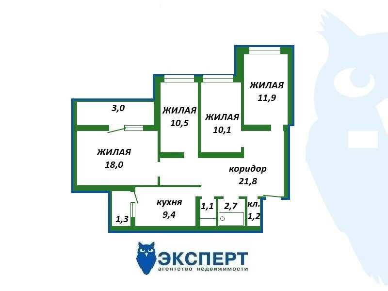 Продается уютная 4-х комнатная квартира Боровляны