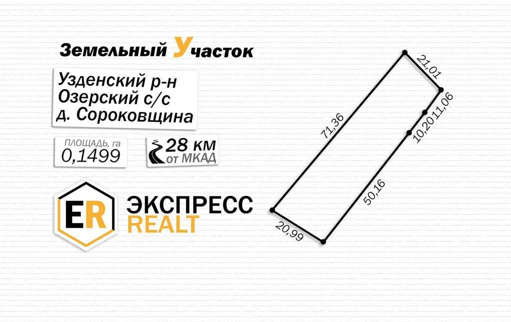 Продается перспективный участок в коттеджной застройке, рядом со столи