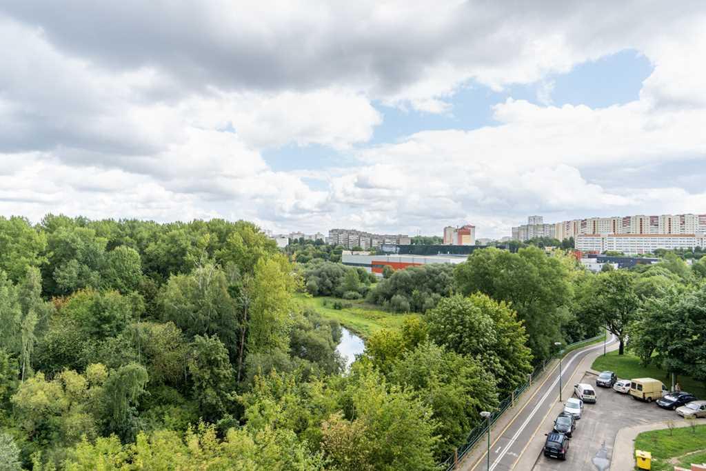 Уютная квартира на берегу реки Свислочь.