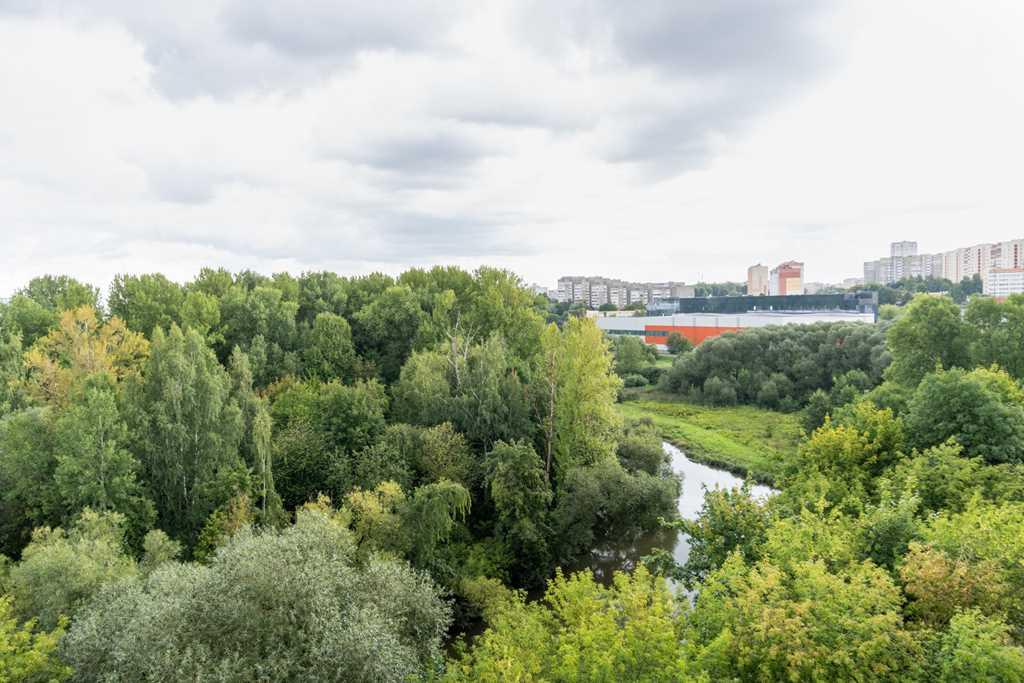 Уютная квартира на берегу реки Свислочь.