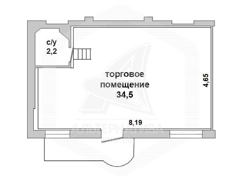 Торговое помещение в Бресте в собственность