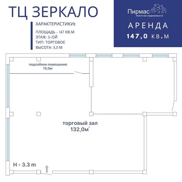 ✅Торговое помещение 147 кв.м в центре Минска