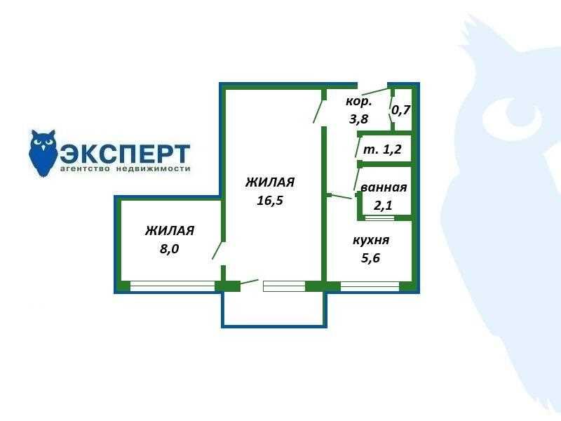 Продажа двухкомнатной квартиры в центре Фрунзенского района