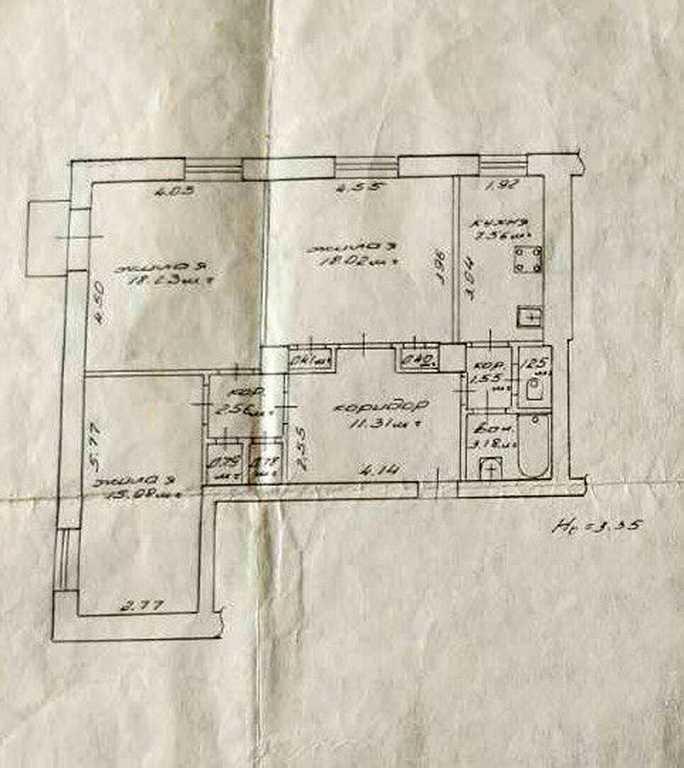 Продажа 3-х комнатной квартиры в г. Минске, ул. Маркса, дом 8