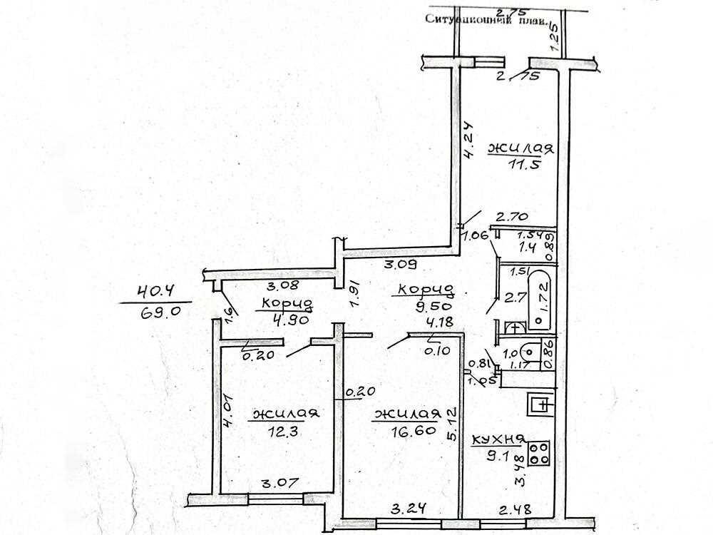 Продажа 3-х комнатной квартиры, г. Дзержинск, ул. Пушкина, дом 3