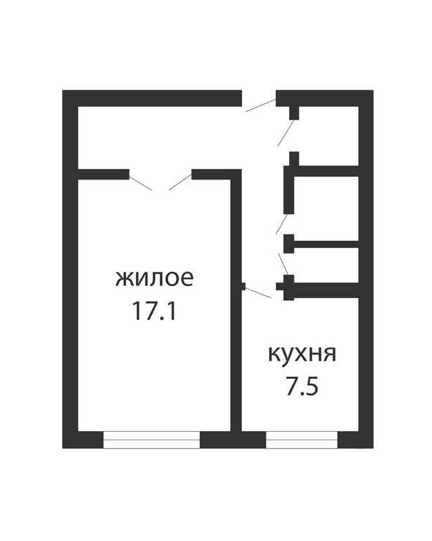 1-КОМНАТНАЯ КВАРТИРА В МКР. ВОСТОК