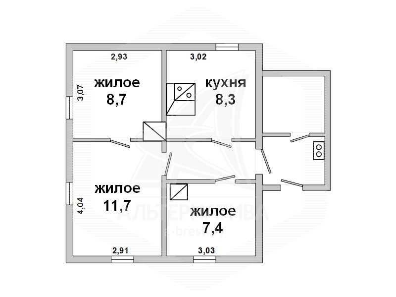 Продажа жилого дома в Каменецком районе, г. Каменец