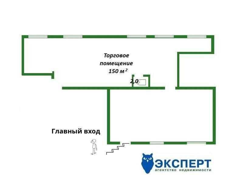 Аренда торгового помещения в Бобруйске / Октябрьская, 92